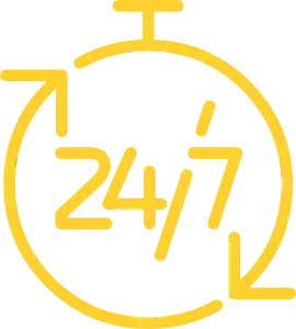 24/7 taxi service at OR Tambo